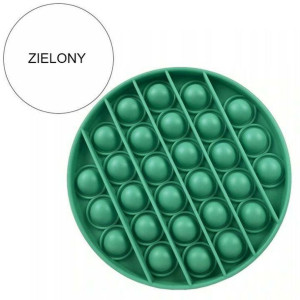 Push Bubble Zabawka Sensoryczna Anty Stres Fidget Zielony