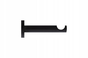 Wspornik POJEDYNCZY 19 mm PROSTY do karniszy Loft