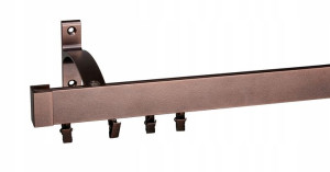 Karnisze Nowoczesne Alu Modern Pojedynczy 340 Cm