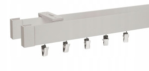 Szyna Sufitowa Aluminiowa Podwójna Modern 120 Cm
