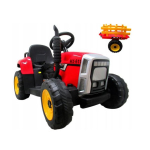 Traktor Na Akumulator Przyczepa Muzyka Światła C1