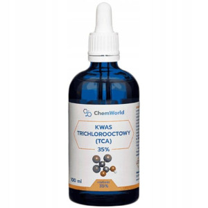 Kwas Trichlorooctowy TCA 35% pipet 100ml Chemworld