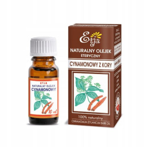Olejek eteryczny cynamon z kory 100% EKO 10ml ETJA