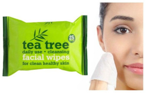Tea Tree chusteczki nawilżające do demakijażu 25 sztuk