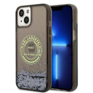 Oryginalne Etui Iphone 14 Karl Lagerfeld Hardcase Liquid Glitter Rsg