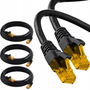 3x Kabel Sieciowy Internetowy Rj45 Utp Cat6 1,5m