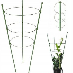 Podpora Pierścieniowa Roślin Kwiatów Podpórka 45cm