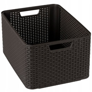 Pudełko Koszyk Rattan Organizer Pojemnik Curver 30