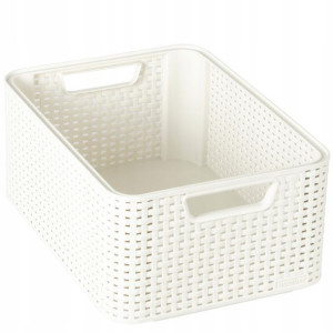 Pudełko Koszyk Rattan Organizer Pojemnik Curver 18