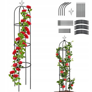 Pergola Ogrodowa Na Kwiaty Obelisk Podpora Pnączy