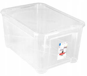 Pojemnik Z Pokrywą Pudło Skrzynia Zamykany Box 47l