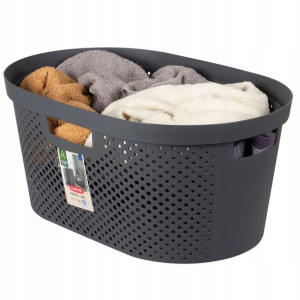 CURVER KOSZ NA PRANIE DO MAGLA Recycled 39 Czarny