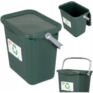 Kosz Pojemnik Odpady Bio Organiczne Śmieci 6l