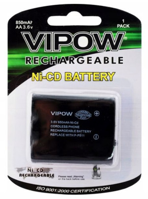 Akumulator Do Panasonic Za P-p511 850mah 3.6v
