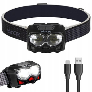 Latarka Czołowa Czołówka Blackbuzzard Pro 500lm