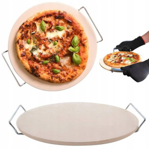 Kamień Do Pieczenia Pizzy Chleba Stojak Uchwyt Xl