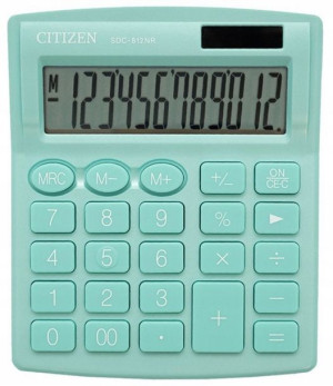 Kalkulator Biurowy Citizen Sdc-812nrgre 12-cyfrowy