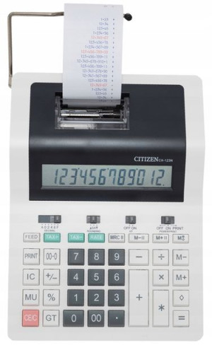 Kalkulator Drukujący Biurowy Citizen Cx-123n Duży