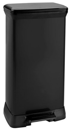 Kosz Na Śmieci Metalizowany Curver Deco Bin 50l