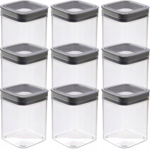 9x Pojemnik Na Żywność Sypkie Płatki Makaron 1,8l