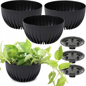 Zestaw 3x Misa Doniczka Osłonka Domowa Wkład 24cm