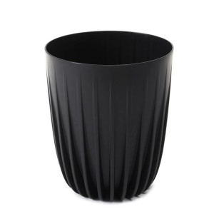 Doniczka Lamela Mira Eco Recycled ø 14,5 cm czarna