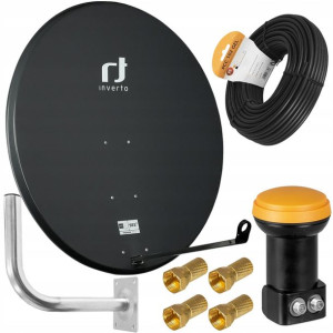 Czasza Satelitarna Antena Inverto 80 Zestaw Twin