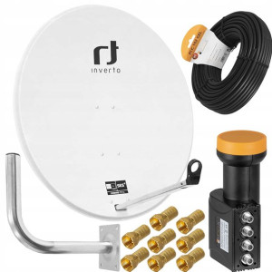 Czasza Satelitarna Antena Inverto 100 Zestaw Quad