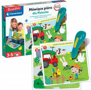 Mówiące Pióro Dla Malucha 12 Zabaw Clementoni