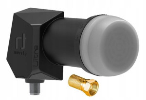 Konwerter Inverto Single Black Ultra Nc+ Polsat 4k