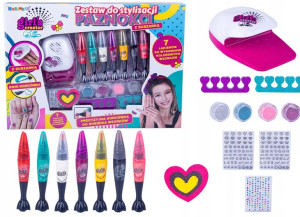 Bardzo Duży Salon Zestaw Studio Paznokci Nailglam