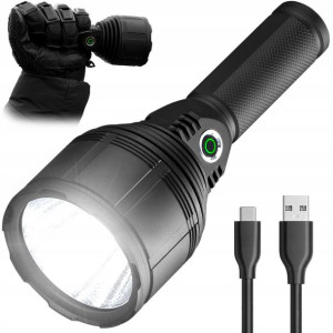 Latarka Led Taktyczna Pro Szperacz Aku Usb C Vayox