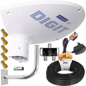 Antena Aktywna Digit Activa Dvb-t2 Mux8 Zestaw 2tv