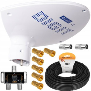 Zestaw 2tv Antena Telmor Digit Pasywna Dvb-t2 4k