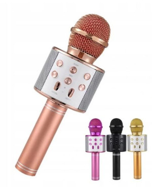 Mikrofon Głośnik Bezprzewodowy Karaoke Bluetooth