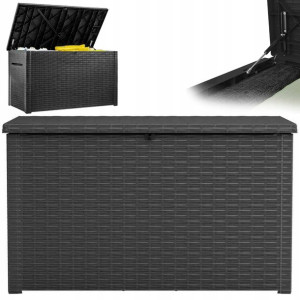Skrzynia Keter Rattan Ogrodowa Mega 850l Kufer Box