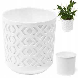 Doniczka Skrzynka Donica + Wkład Osłonka 14cm