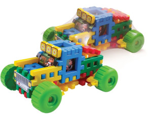 Klocki Wafle Auto Terenowe Samochód Pojazd