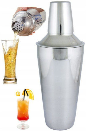 Shaker Barmański Do Drinków Szejker Kieliszek Sito