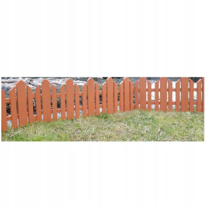 Płotek Ogrodowy Plastikowy Solidny 2,3m Ozdobny