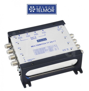 Multiswitch Telmor 5/8 Dvb-t2 Satelita Tt 5/8tk