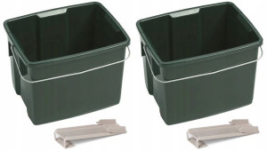 2x Kosz Pojemnik Odpady Organiczne Śmieci 6 Curver