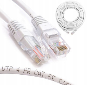 Kabel Siecowy Lan Przewód Sieciowy Cat5 Rj45 25m