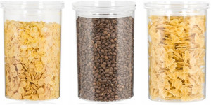 Zestaw Pojemników Na Żywność Makaron Sypkie Box 3x