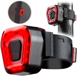Lampka Rowerowa Tylna Led Usb Na Rower Tył Vayox