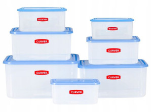 Zestaw Pojemników Żywność Pokrywki Lunchbox Curver