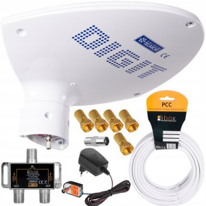 Zestaw Antena Telmor Digit Activa Dvb-t2 Na 2tv 4k
