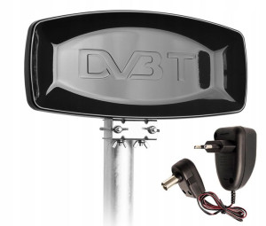 Antena Tv Dvbt T2 Mux8 Mocna Hd 4k Wzmacniacz Lte