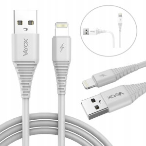 Kabel Lightning Usb Qc 3.0 Szybki Iphone 1m Vayox