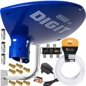Antena Telmor Digit Activa Dvb-t2 Zestaw Na 4tv 4k